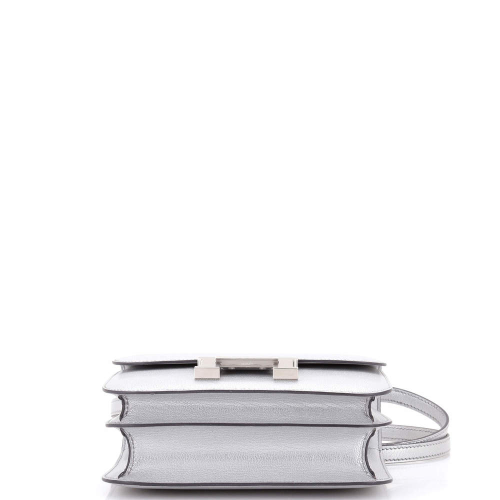 Hermes 18 Constance NM Bag Metallic Chevre Chamkilight - Picture 4 of 6